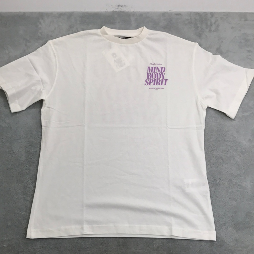 Active After Coffee Mind Body Spirit Unisex Tee New